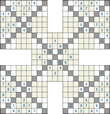 Exemple Samurai X Sudoku